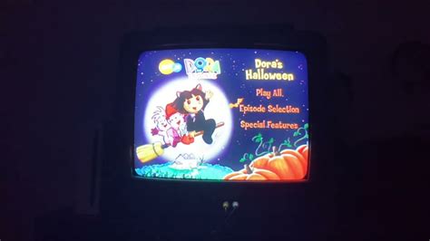 Dora The Explorer Dora's Halloween 2004 DVD Menu - YouTube