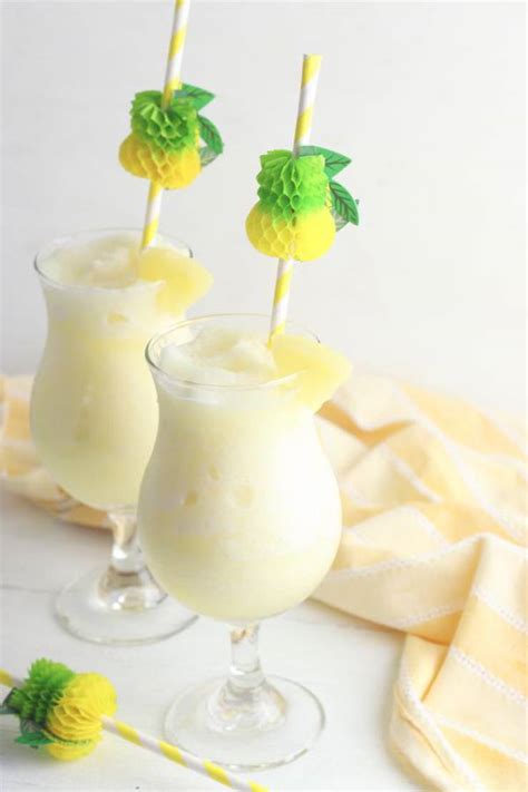 Alcoholic Drinks – BEST Pineapple Lemonade Rum Slushie Recipe – Easy and Simple Frozen Alcohol ...