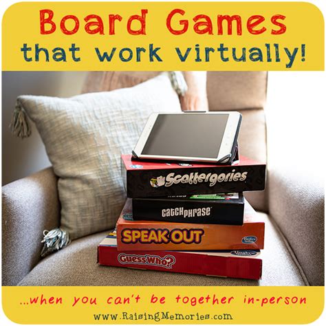 Board Games that Work Virtually