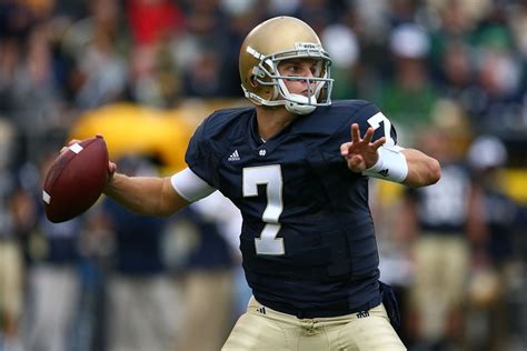 Notre Dame Football: Jimmy Clausen Was Just The Greatest - One Foot Down