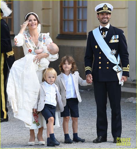 Sweden's Prince Carl Philip & Princess Sofia Pose for Family Photos at ...