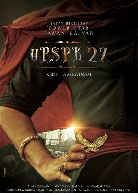 PSPK 27 First Look is Out, Pawan Kalyan Looks Royal | Moviezupp