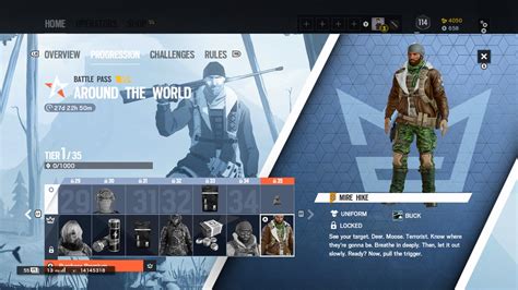 List of Rainbow Six Siege 'Around The World' Battle Pass Rewards ...