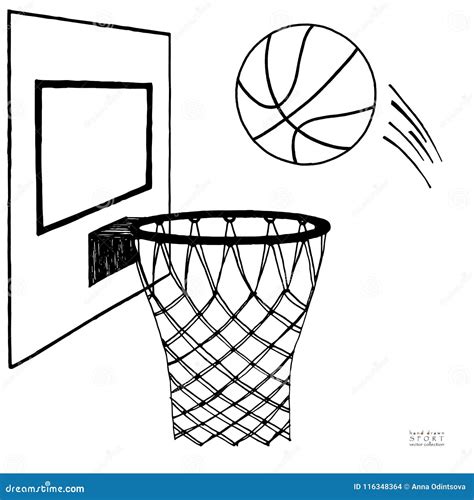 26 best ideas for coloring | Basketball Hoop Drawing