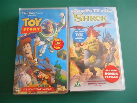 WALT DISNEY TOY STORY & SHREK VHS VIDEOS | eBay