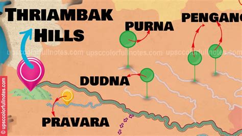 Master Complete Godavari River Map | Godavari Tributaries [2023] - UPSC ...