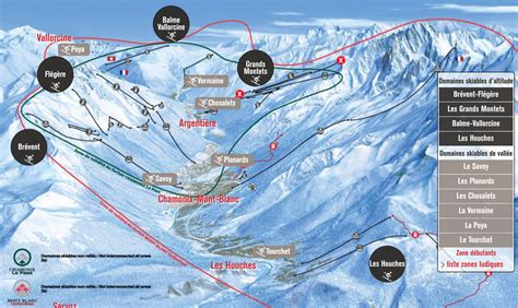 LEurope Fabricant Mécaniquement chamonix ski area map consensus créer Masse