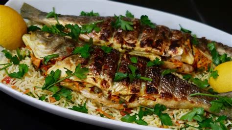 سمك مشوى على الفحم Fish bbq recipe - YouTube