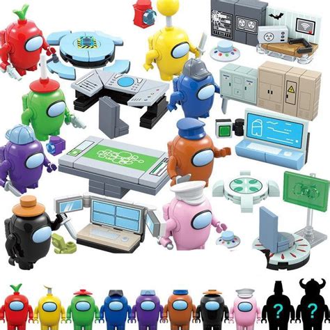 New Among Us Game Set Minifigures Building Toy