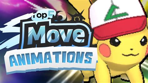 Top 5 Z Move Animations In Pokemon Sun & Moon! - YouTube