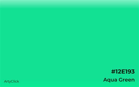 Aqua Green Color | ArtyClick