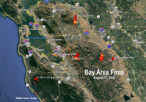 Map Of California Fires July 2021 - Vector U S Map