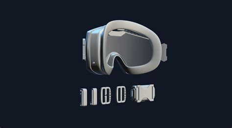 ArtStation - Military goggles - tactical military equipment - military glasses | Resources