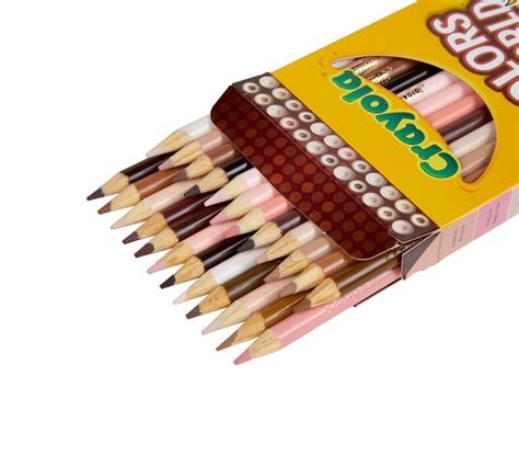 Colors of the World Skin Tone Colored Pencils, 24 Count | Crayola