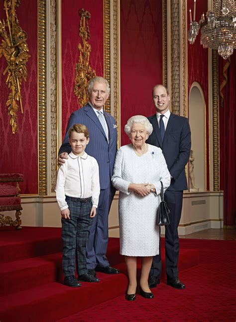 All the Heirs to the British Throne—Including Prince George—Pose in a ...