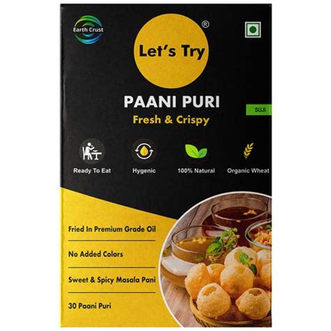 Buy Let's Try Suji Paani Puri Online at Best Price of Rs 170 - bigbasket