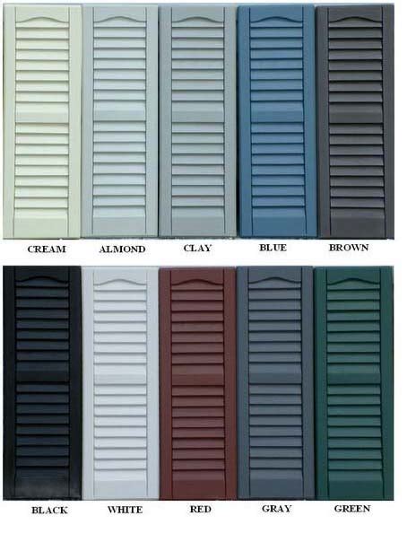 Shutters: Shutter Colors