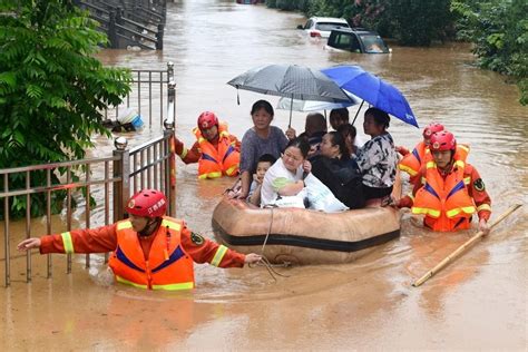 Thousands Evacuated As Deadly Floods Hit China