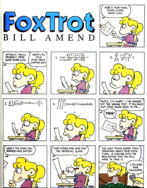 calculus - FoxTrot Bill Amend Problems - Mathematics Stack Exchange