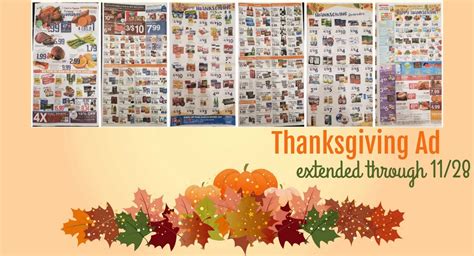 Harris Teeter Thanksgiving Ad Scan + Printable List + Highlights - The Harris Teeter Deals