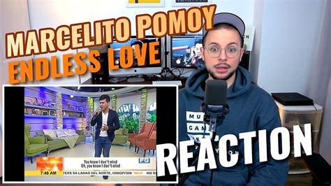 Marcelito Pomoy - Endless Love | REACTION - YouTube