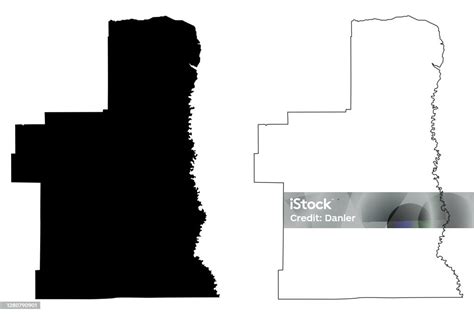 Petroleum County Montana Map Vector Illustration Scribble Sketch Petroleum Map Stock ...