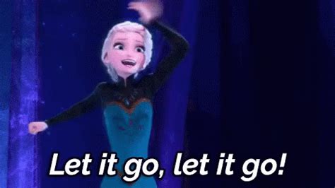 Let It Go, Let It Go! - Frozen GIF - LetItGo Elsa Disney - Discover & Share GIFs