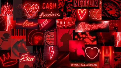 [200+] Neon Red Aesthetic Wallpapers | Wallpapers.com