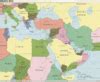 Middle East Political Map | Gifex