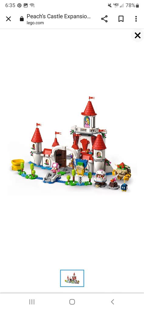 Lego Princess Peach Castle in 2022 | Peach, Castle, Princess peach