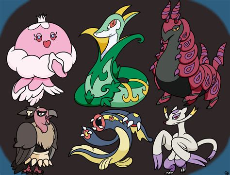 Pokemon Black 2 Team by GaiaNex on DeviantArt