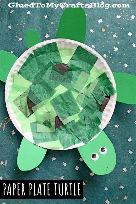 Paper Plate Turtle Craft Idea