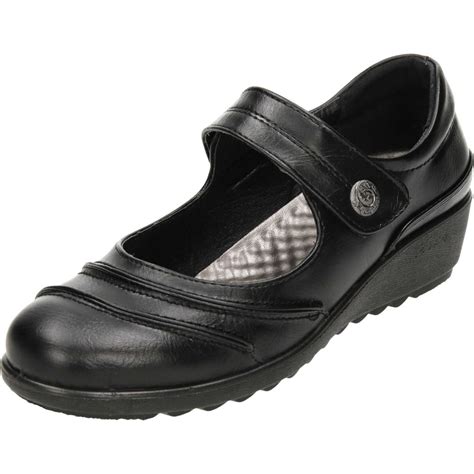 Cushion-Walk Cushioned Flexible Comfort Mary Jane Shoes - Ladies Footwear from Jenny-Wren ...