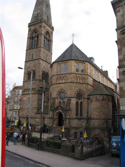 Oran Mor , former Kelvinside Parish Church at the top of Byres Road ...