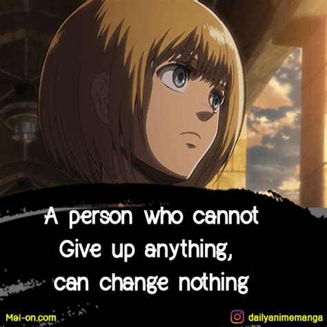 Attack On Titan Quotes Armin Arlert - logwitt