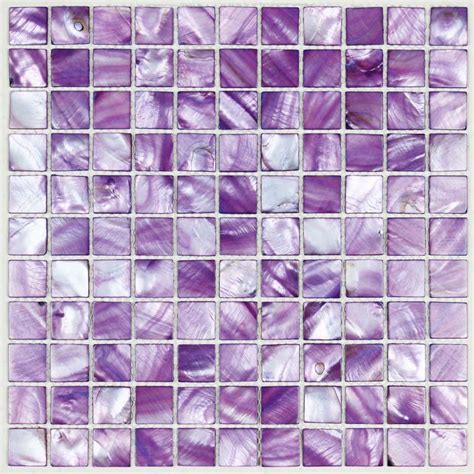 shell tiles 100% purple seashell mosaic mother of pearl tiles kitchen ...