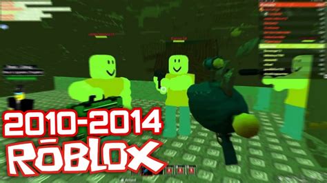 Nostalgic ROBLOX Games | 2010 - 2014 - YouTube