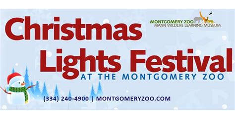 Christmas Lights Festival - Montgomery Alabama - Convention & Visitor ...