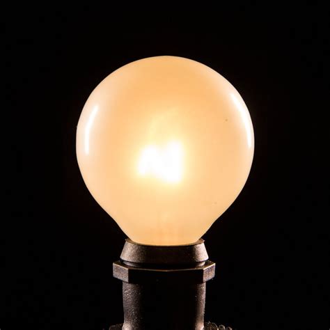 G50 WHITE SATIN PEARL C9 (E17) Base Light Bulbs | Hometown Evolution Inc.