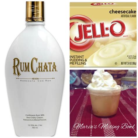 rumchata fireball pudding shots