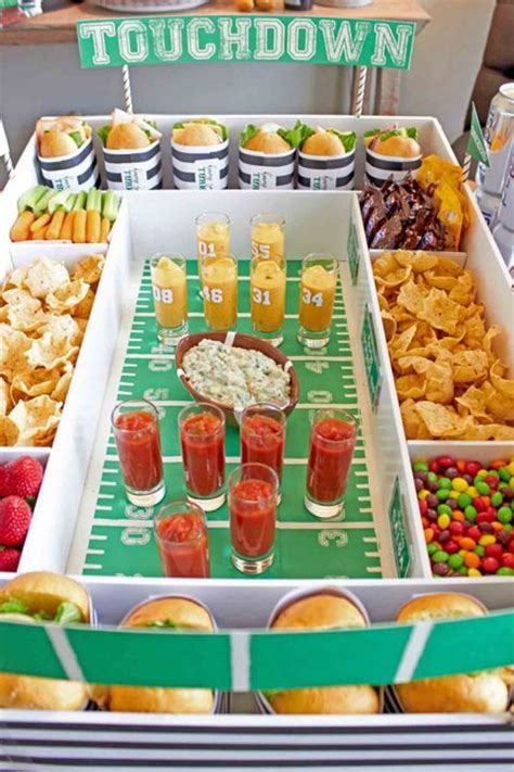 17 DIY Super Bowl Party Decorations That Every Football Fan Will Love | Superbowl party food ...