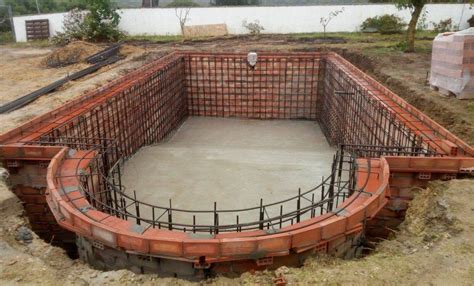 Swimming Pool Construction | Swimming pool construction, Concrete ...