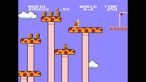 Super Mario Bros. - NES: Nivel 4-3 (HD) Gameplay - YouTube