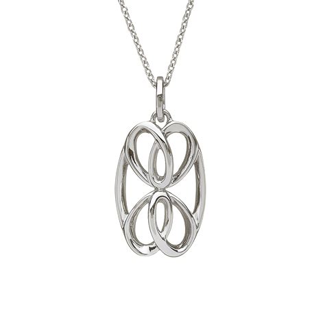 Silver Celtic Knot Pendant - Celtic Designs Jewelry