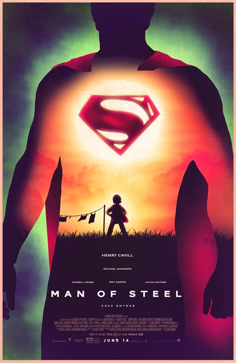 Man of steel poster by Barbeanicolas on DeviantArt