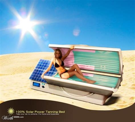 Solar-powered tanning salon. Really. | Tanning salon, Tanning bed ...