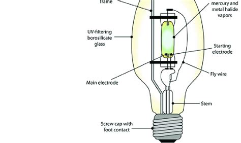 7 Structure of a metal-halide lamp | Download Scientific Diagram