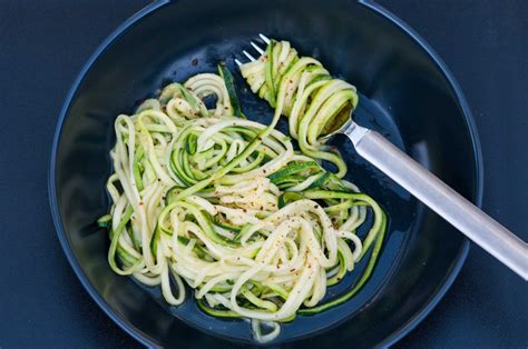 Rosemary Courgette Spaghetti - The Gluten Free Gourmet