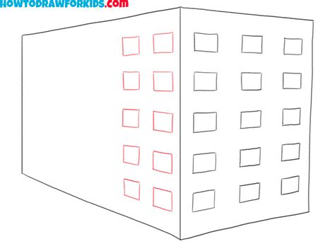 How to Draw a 3D Building - Easy Drawing Tutorial For Kids