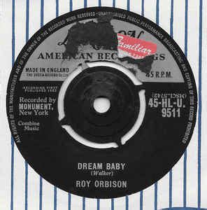 Roy Orbison - Dream Baby (1962, Vinyl) | Discogs